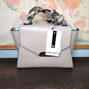 BRAND NEW Nine West Michel Top-Handle In Pumice